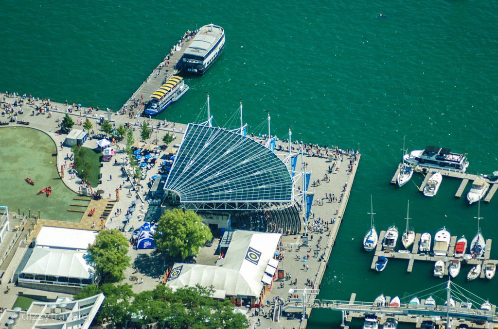 Lake Ontario from CN Tower