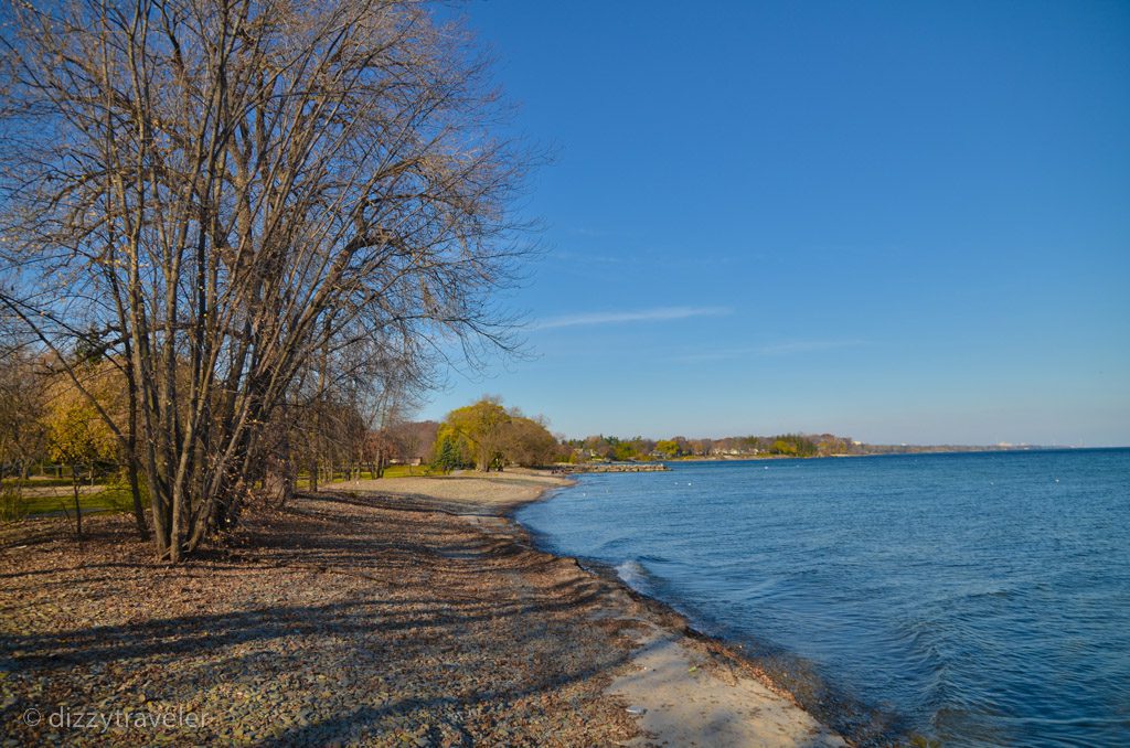 Lake Ontario from the park