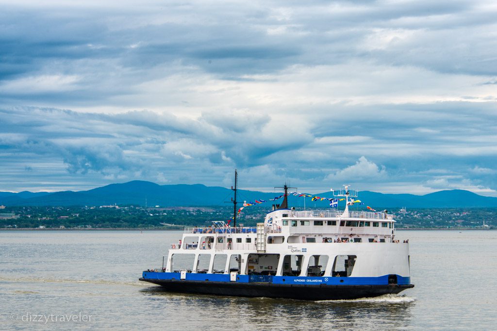 Ferry from Levis, Canada