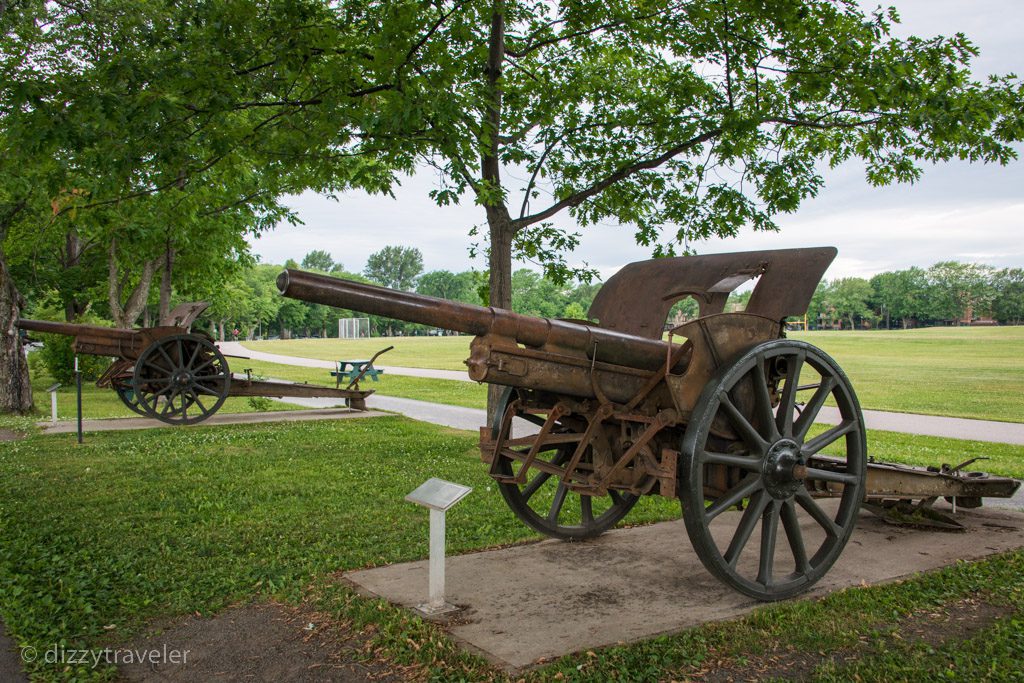 The Battlefields Park in Quebec City,