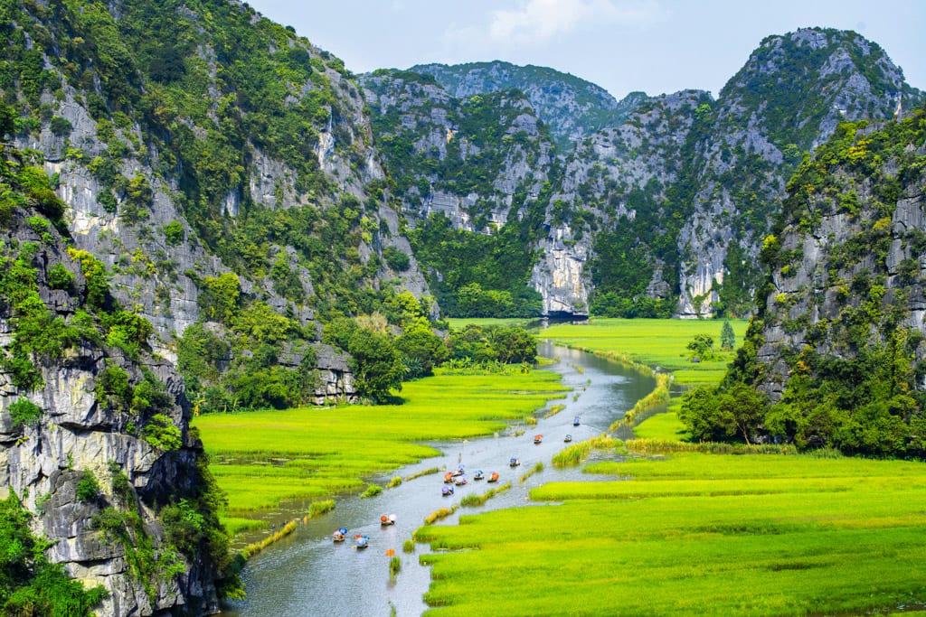 Tam Coc, vietnam