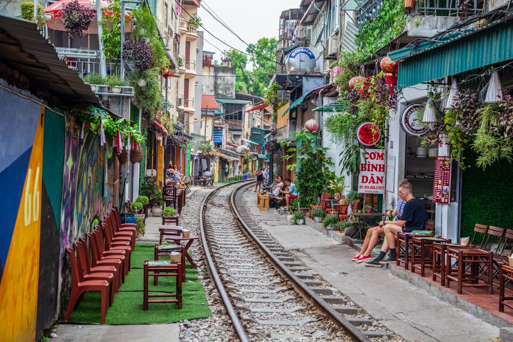 The Old Quarter, The Hanoi Street Train Tracks