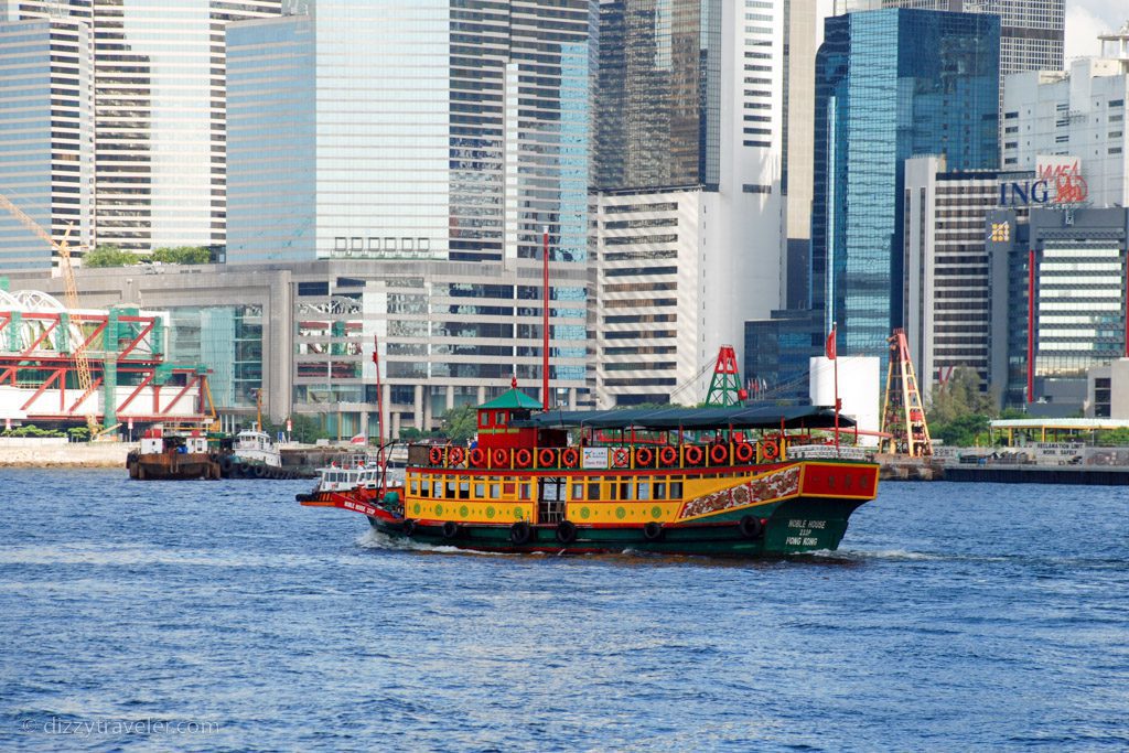 Junk boat, Hong kong