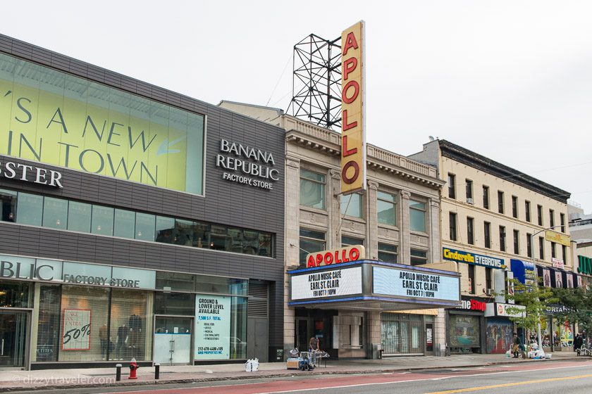 Apollo Theater in Harlem, NYC