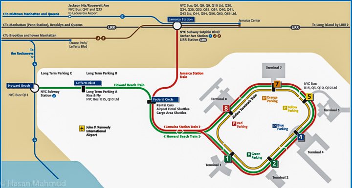 How to get to NYC from JFK Airport