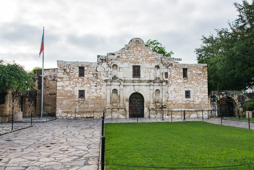 The Alamo in San Antonio, TX