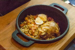 Delicious Dinner - Rice with Lamb.