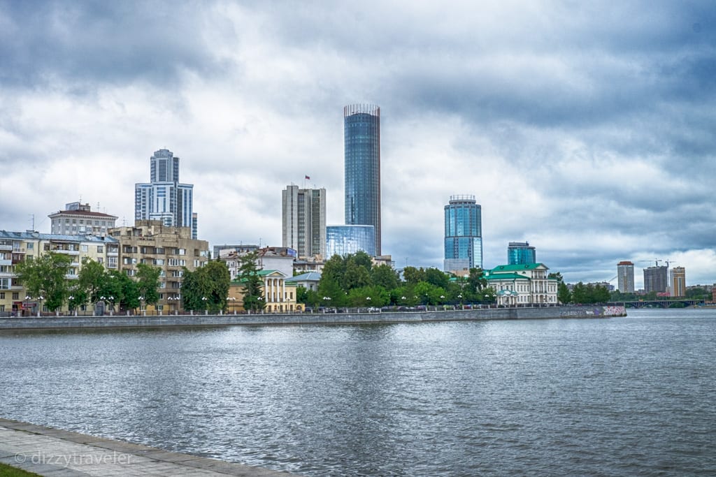 Ekaterinburg Iset River, Russia