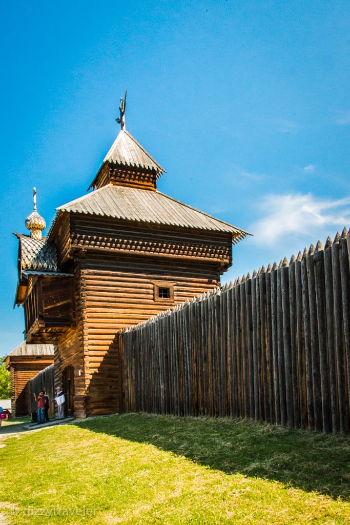 The fort of Ilimsk, 1667 at The Taltsy Museum