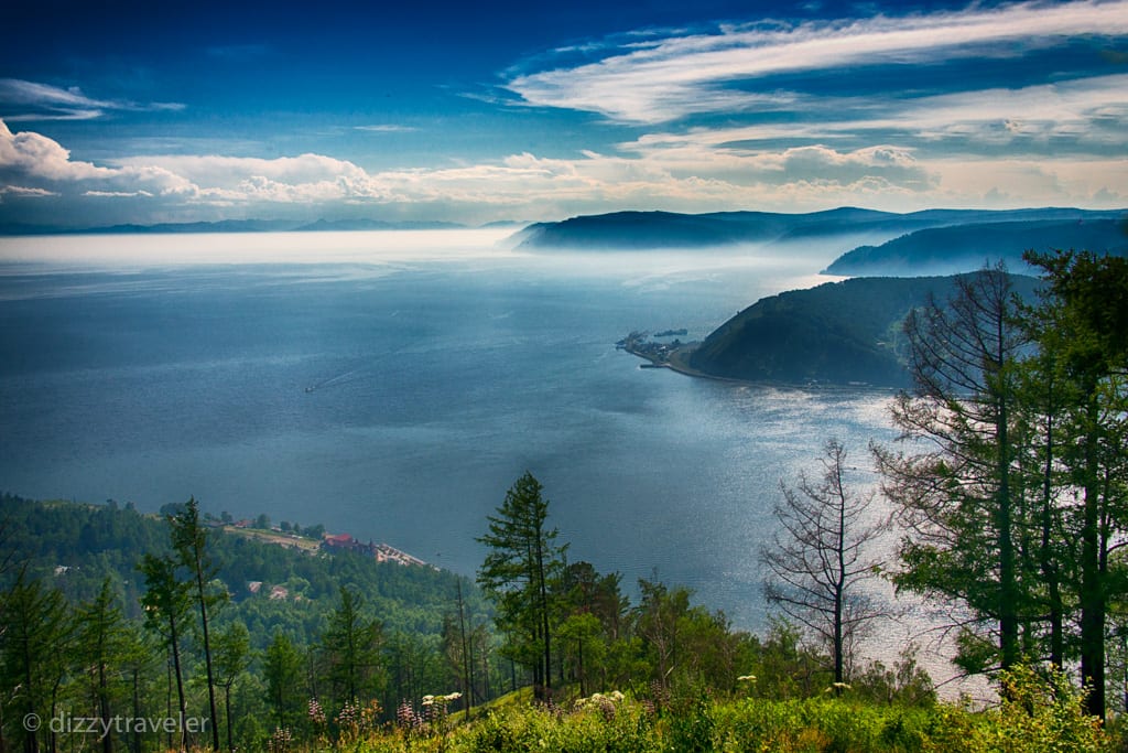 View from Chersky stone hill lookout