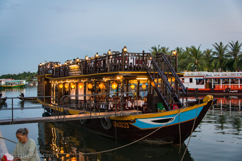 Dinner cruise, hoi an