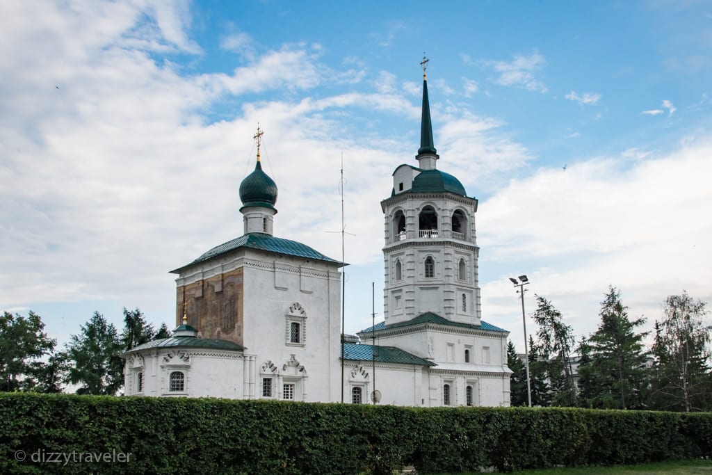 Spasskaya Church in Irkutsk, Russia
