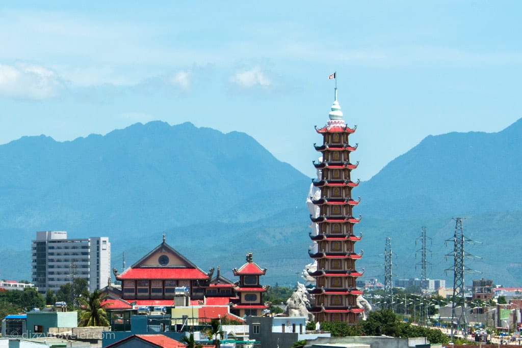 Phap Lam Pagoda in Da Nang, Vietnam