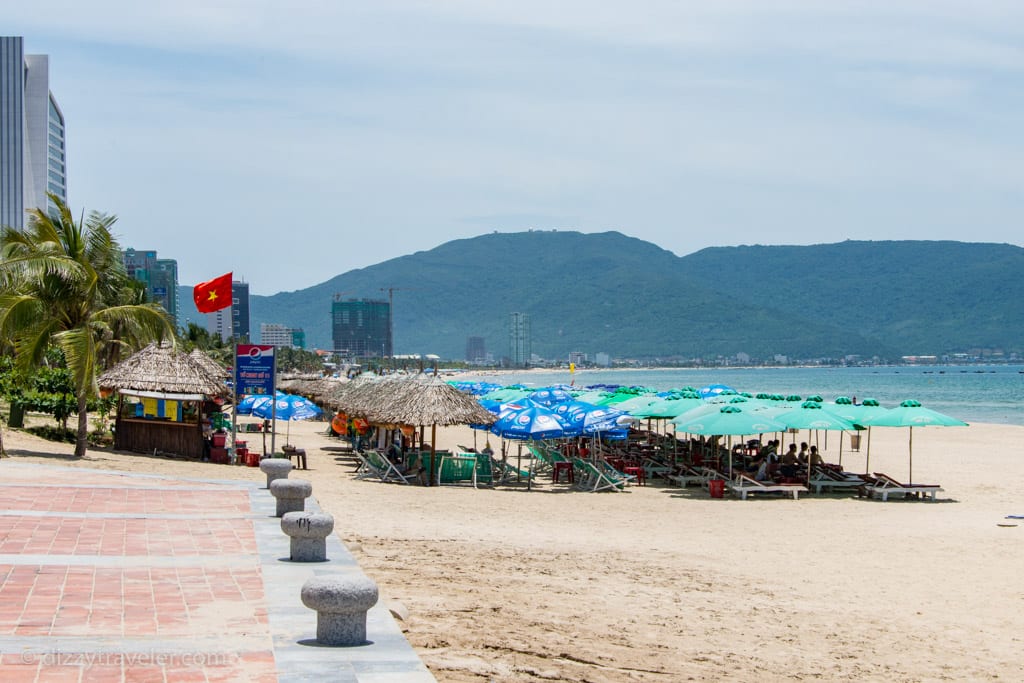 non nuoce beach, da nang