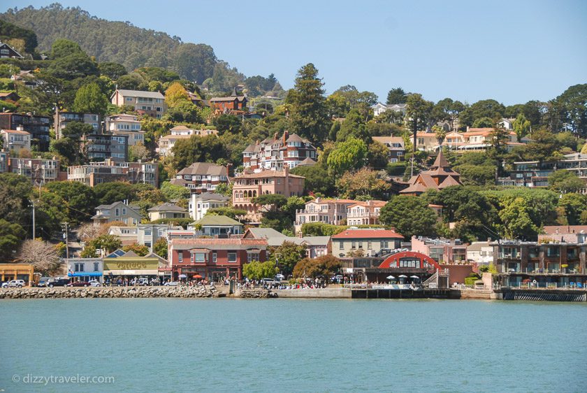 Sausalito from the Ferry, California