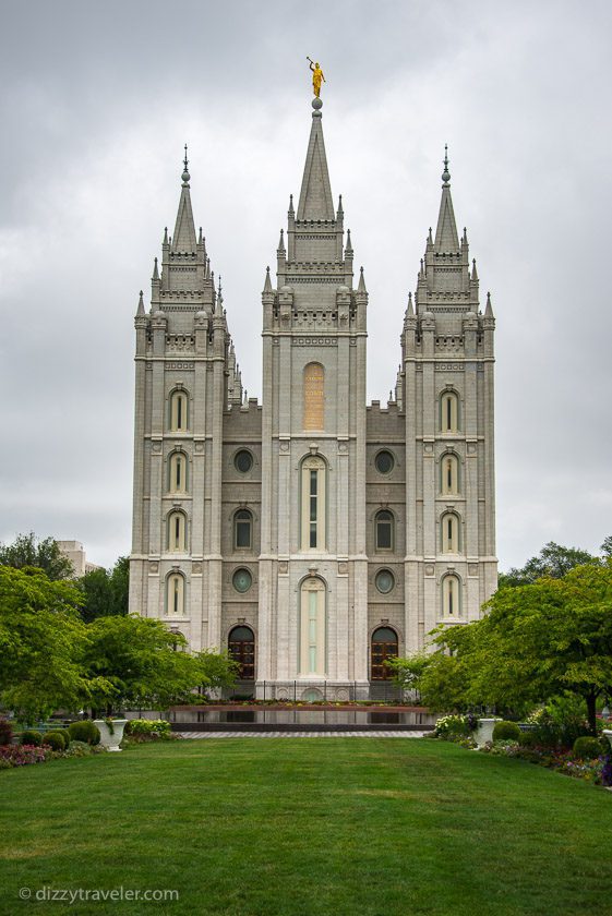 Salt Lake Temple in Temple Square