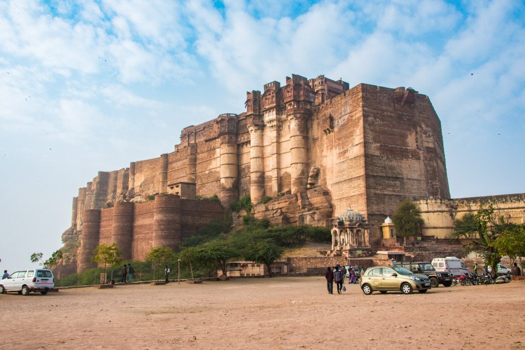 Mehrangarh Fort in Jodhpur, Rajasthan