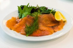 Finnish smoked salmon