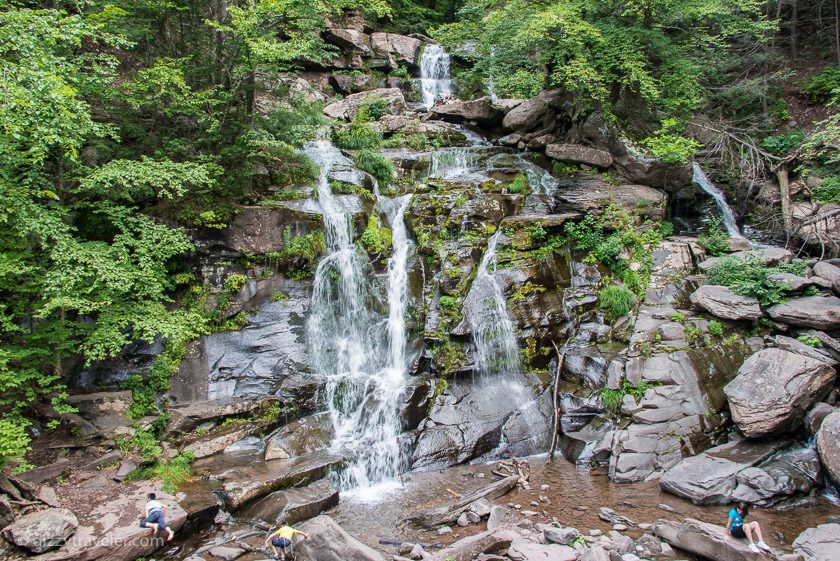 Bastion Falls by route 23A, New York