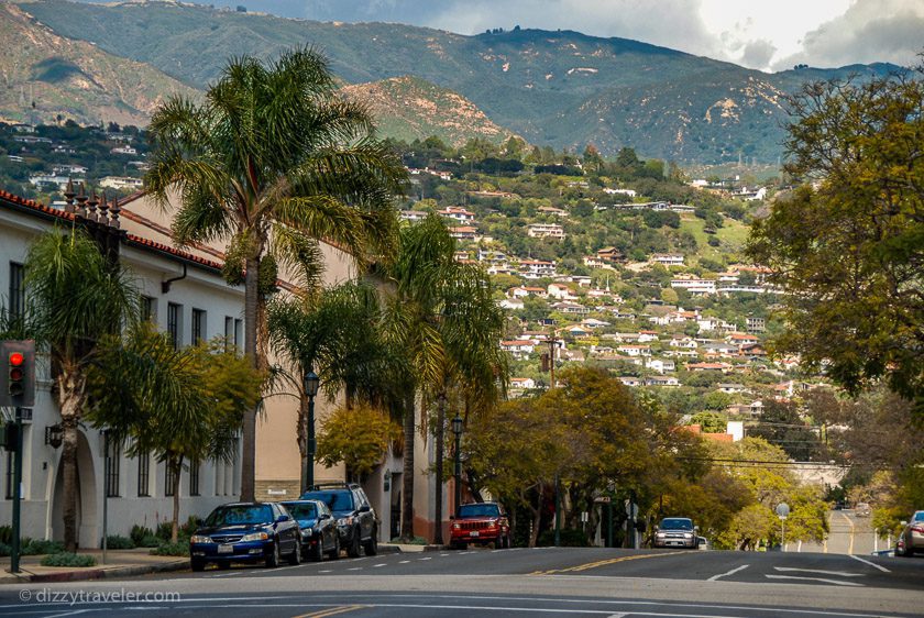 Downtown Santa Barbara, California