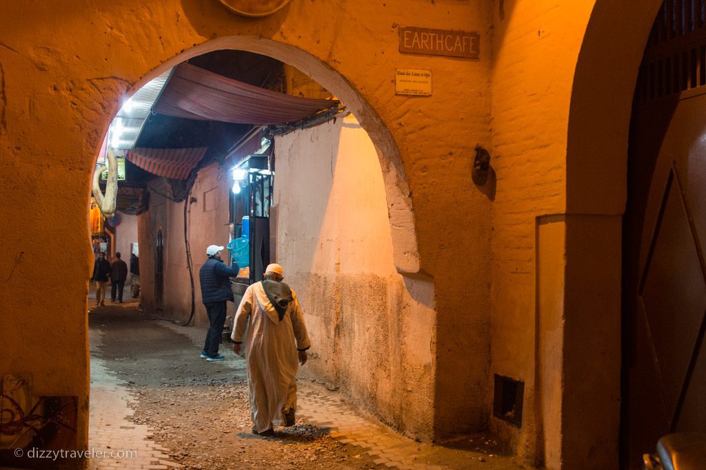 Inside Medina of Marrakesh
