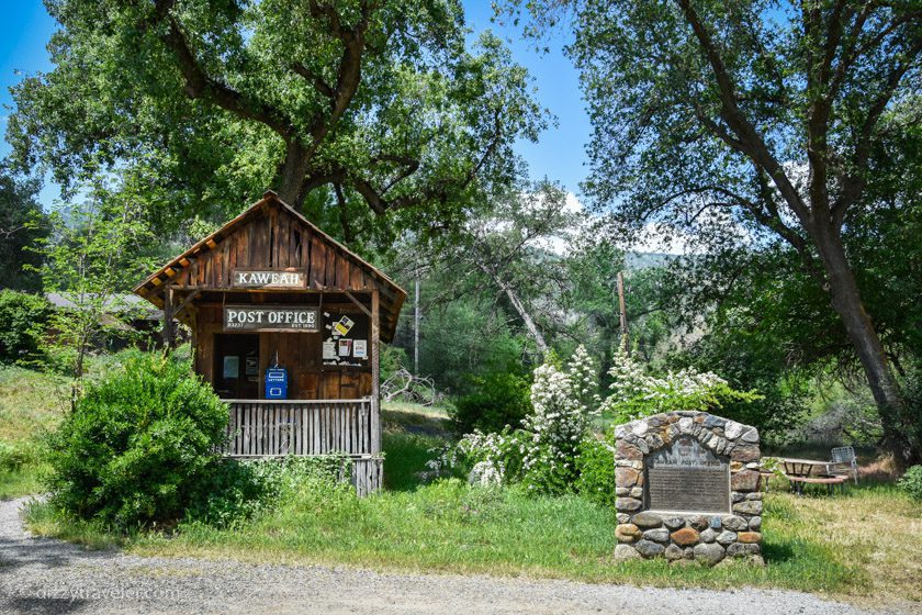 Historical Kaweah Post Office in Three Rivers, Photo Credit – May G. Lemque