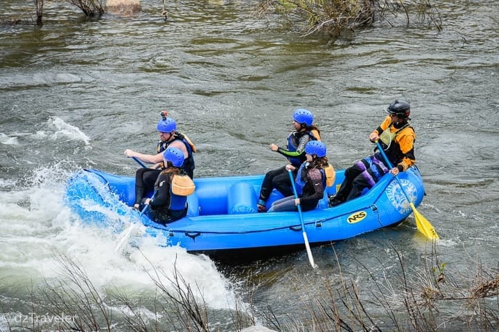River Rafting at Kaweah River in Three Rivers, CA – Photo Credit – May G. Lemque