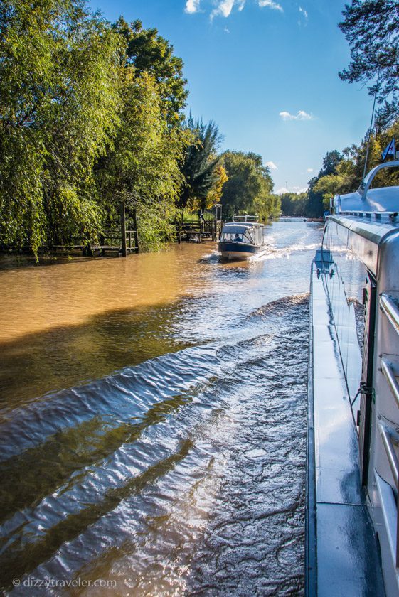 Boat cruise in Tigre 