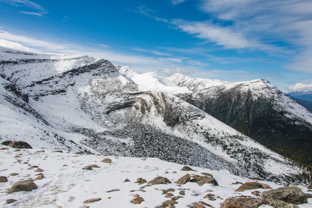 Whistlers mountain in Jasper