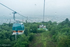 Cable Car to Millennium Cross, Skopje