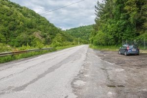 Highway to Bulgaria from Macedonia