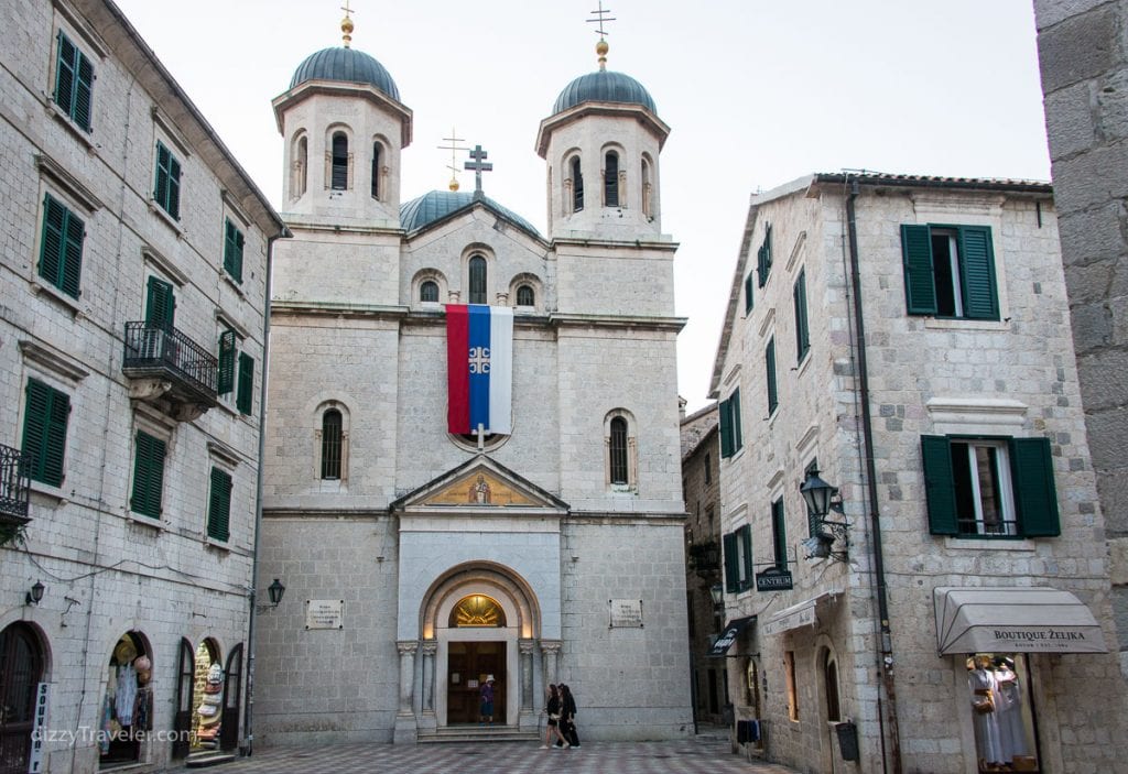 Sveti Nikola Church (St Nicholas) in Old Town, Kotor