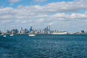 A view from Ferguson Street Pier, Melbourne