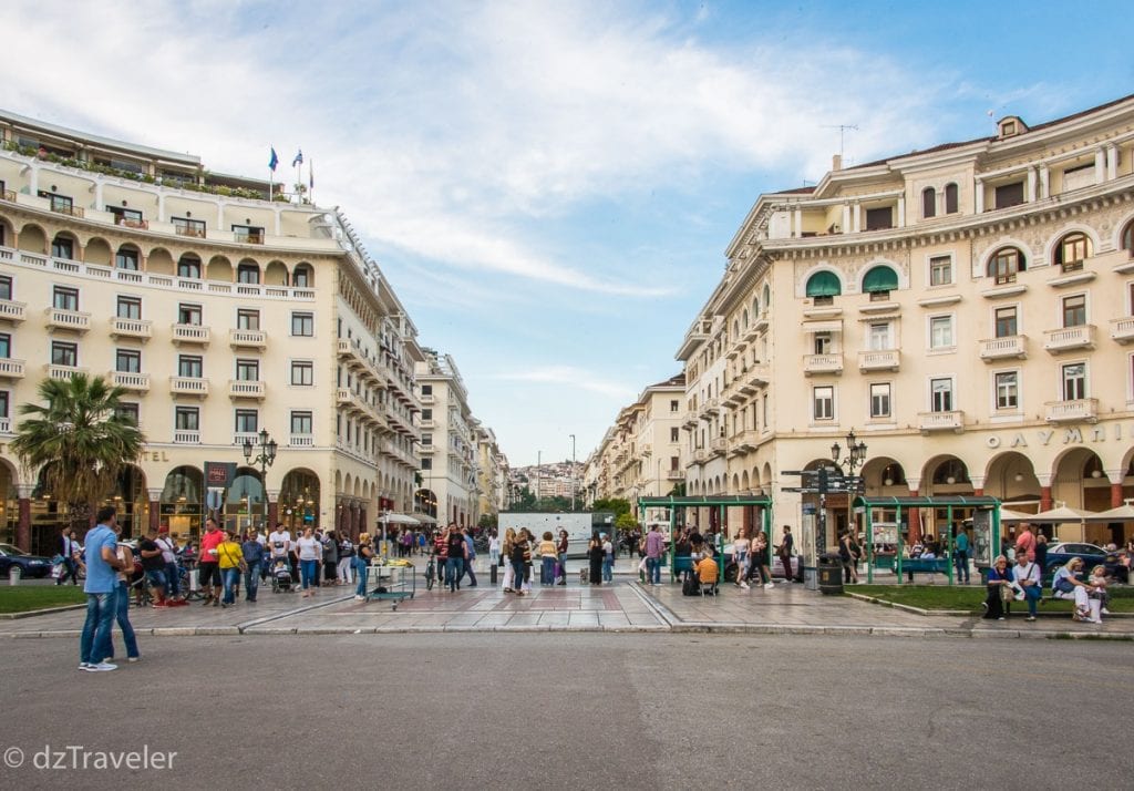 Aristotelous Square in Thessaloniki