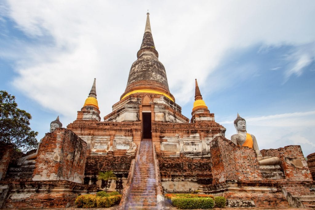 wat yai chai mongkol, ayutthaya