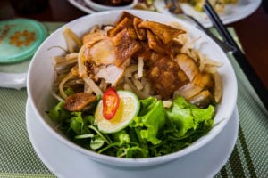 Cao Lau - Rice Noodles With Barbecued Pork