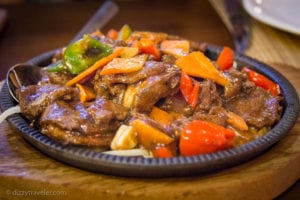 Mongolian Dish in Irkutsk