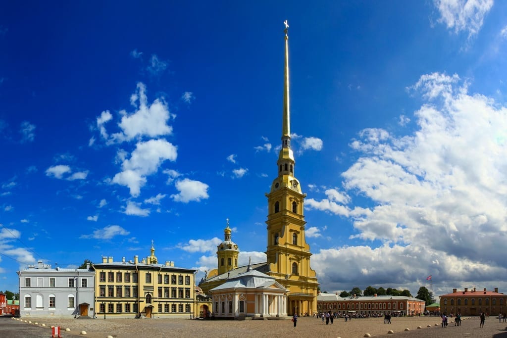 Peter and Paul Cathedral in St. Petersburg