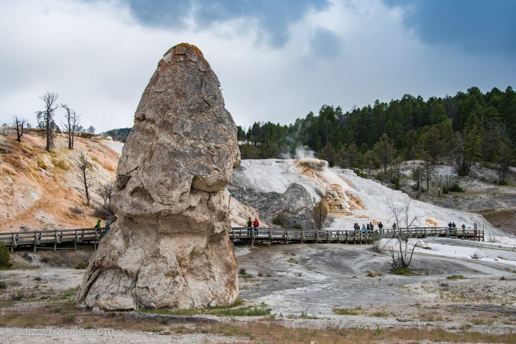 Liberty Cap, Yellowstone