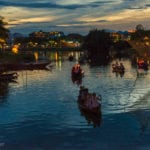 The Thu Bon River at night, Hoi An