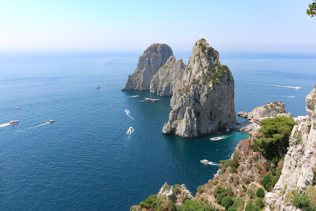 A View of Isle of Capri