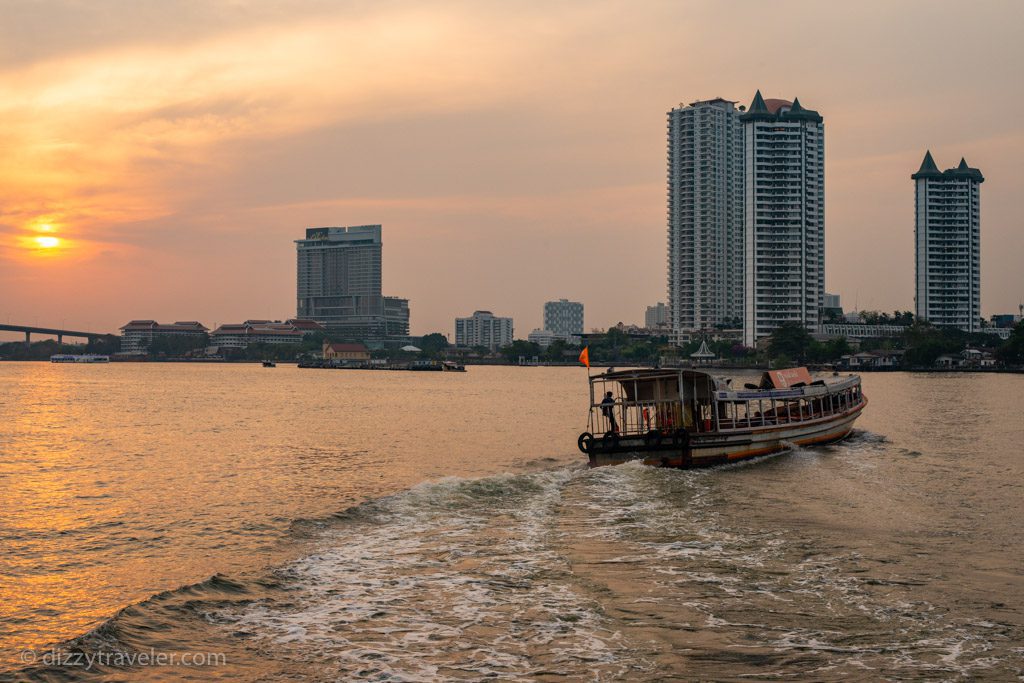 Shuttle boats from The Asiatique Riverfront 