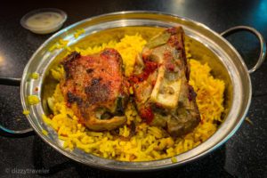 Claypot Mutton Briyani at Kapitan Restaurant