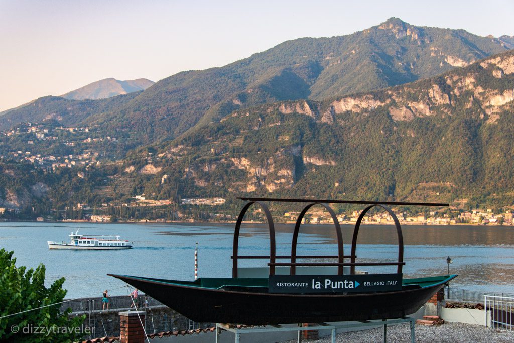 La Punta Restaurant in Bellagio