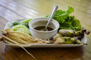 Local food in Myanmar