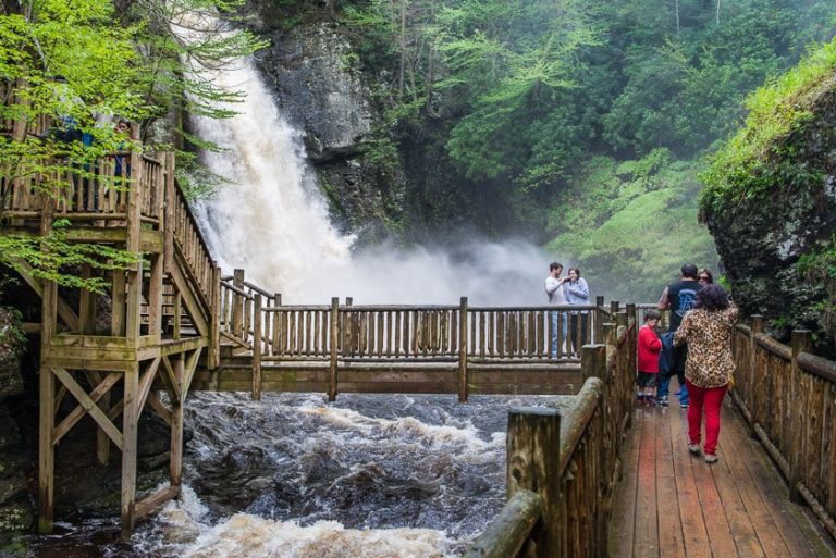Bushkill Falls, Pennsylvania A Perfect Day Trip Destination