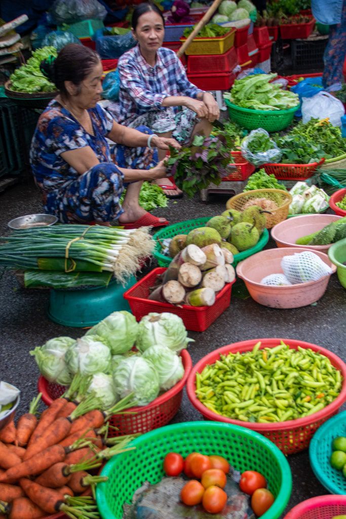Local Market in Vietnam